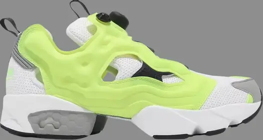 Кроссовки instapump fury og 'solar yellow' Reebok, желтый