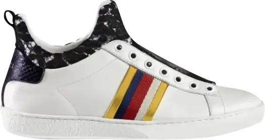 Кроссовки Gucci Ace High Lace, белые