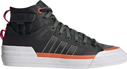 Кроссовки Adidas Nizza High DL, черный