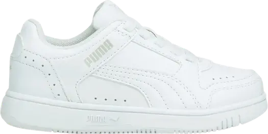 Кроссовки Puma Rebound Joy Low Little Kid White Grey Violet, белый
