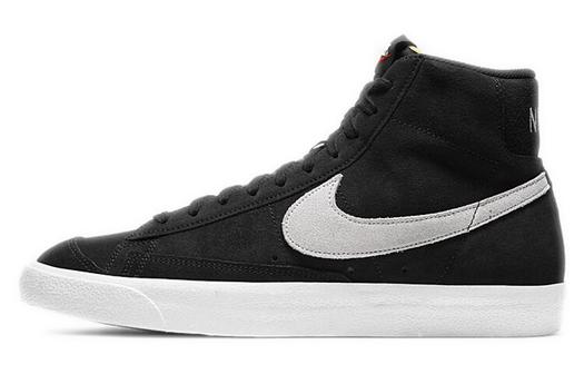 Кроссовки Nike Blazer Mid 77 Suede, черный/белый