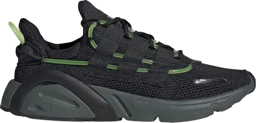 Кроссовки Adidas LXCON 'Black Green', черный