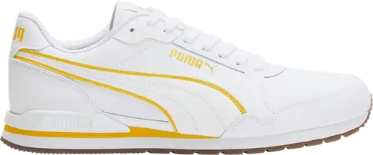 Кроссовки Puma ST Runner V3 Bold White Tangerine, белый
