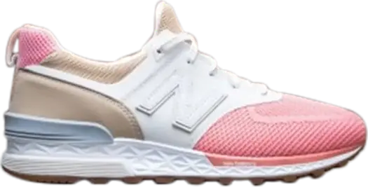 Кроссовки New Balance 574 Sport, белый/персиковый/бежевый