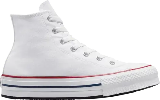 Кроссовки Converse Chuck Taylor All Star Lift Platform Canvas High GS White, белый