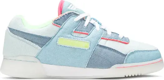 Кроссовки wonder woman 1984 x workout plus '80's glam' Reebok, синий