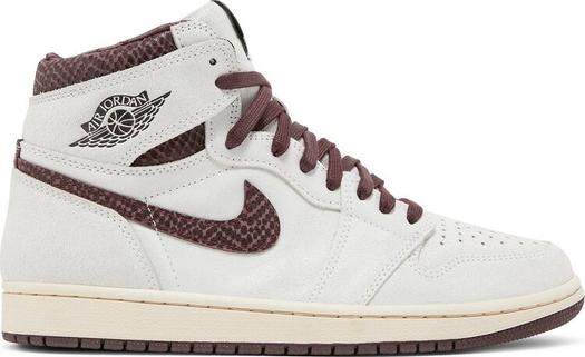 Кроссовки A Ma Mani?re x Air Jordan 1 High OG Airness, кремовый