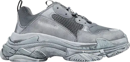 Кроссовки Balenciaga Triple S Sneaker Dyed Grey, серый
