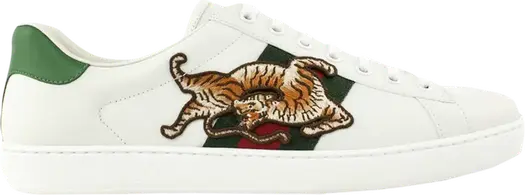 Кроссовки Gucci Ace Tiger, белые