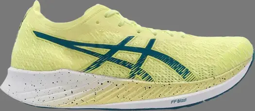Кроссовки magic speed 'glow yellow' Asics, желтый