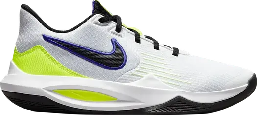 Кроссовки Nike Precision 5 'White Barely Volt', белый