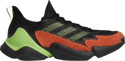 Кроссовки Adidas Mahomes 1 Impact FLX 'Black Team Solar Orange', черный
