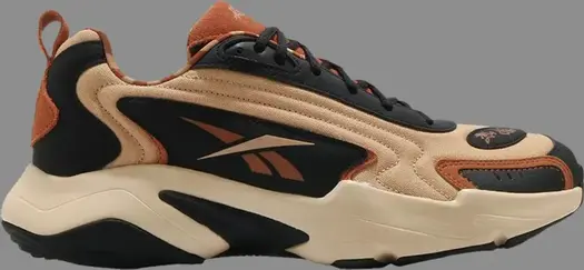 Кроссовки kung fu panda x vector runner 'black salted caramel' Reebok, коричневый