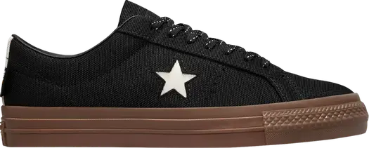 Кроссовки Converse One Star Pro Low Black Dark Gum, черный