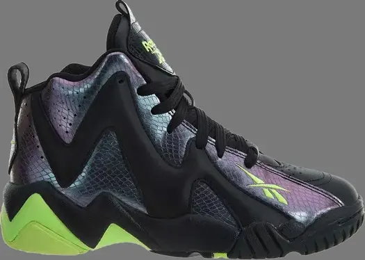 Кроссовки classic kamikaze mid 'noc' Reebok, черный