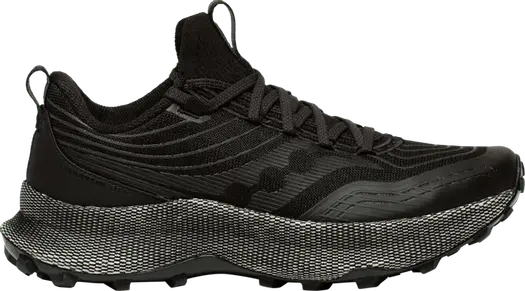 Кроссовки Saucony Endorphin Trail Black Gravel, черный