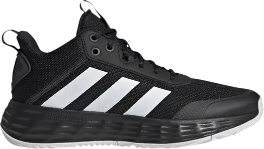 Кроссовки Adidas Own The Game 'Black White', черный