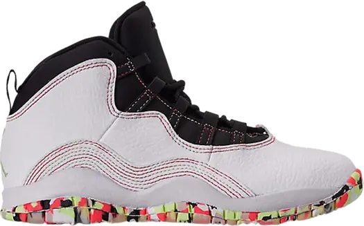Кроссовки Air Jordan 10 Retro SE PS Ember Glow, белый