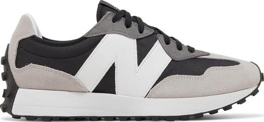 Кроссовки New Balance 327, черный/белый/светло-серый