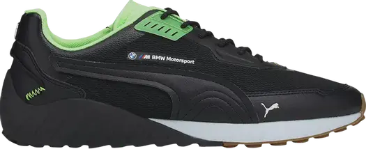 Кроссовки Puma BMW Motorsport x SpeedFusion Black Fizzy Lime, черный