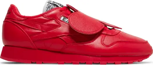 Кроссовки eames office x classic leather 'eames elephant - vector red' Reebok, красный
