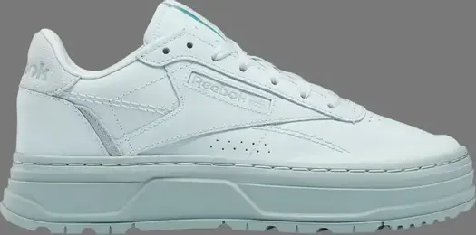 Кроссовки wmns club c double geo 'whisper blue' Reebok, синий