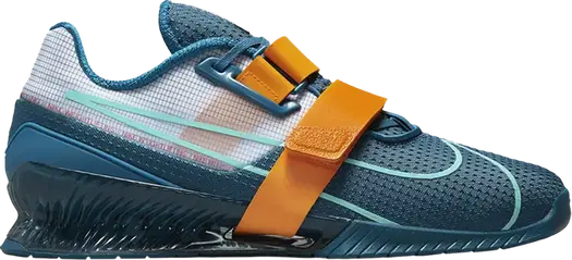 Кроссовки Nike Romaleos 4 'Marina Kumquat', синий