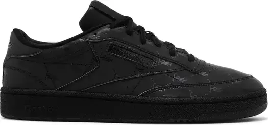 Кроссовки très rasché x club c 85 mu 'triple black' Reebok, черный