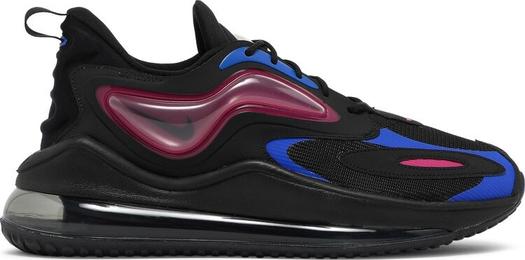 Кроссовки Nike Air Max Zephyr 'Black Fireberry Blue', черный