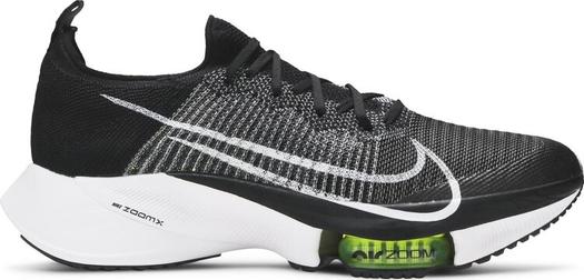 Кроссовки Nike Air Zoom Tempo NEXT% Flyknit 'Black White Volt', черный