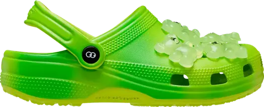 Кроссовки Lazy Oaf x Classic Clog Gooey Bear, зеленый