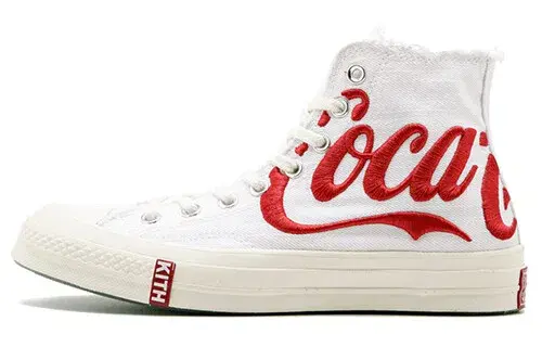 Кроссовки Converse Kith X Coca-Cola X Chuck Taylor All Star Hi 70 'White Red'