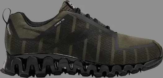 Кроссовки zigwild trail 6 'army green' Reebok, зеленый