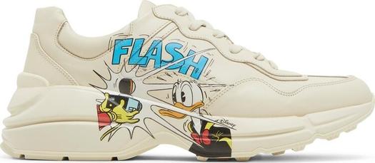 Кроссовки Gucci Rhyton Donald Duck, белый