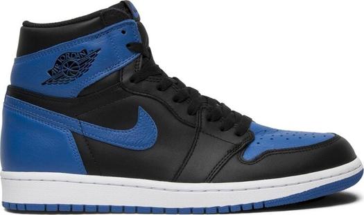 Кроссовки Air Jordan 1 Retro High OG Royal 2017, черный