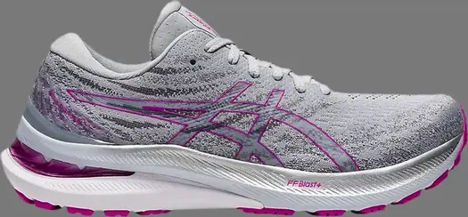 Кроссовки wmns gel kayano 29 d wide 'piedmont grey orchid' Asics, серый