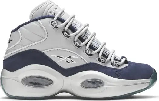 Кроссовки question mid 'dallas cowboys' Reebok, синий