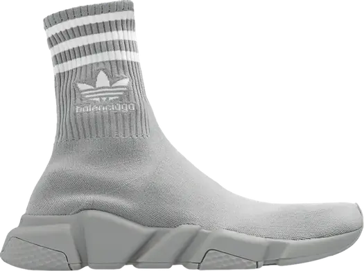 Кроссовки Adidas Adidas x Balenciaga Speed Sneaker 'Grey', серый