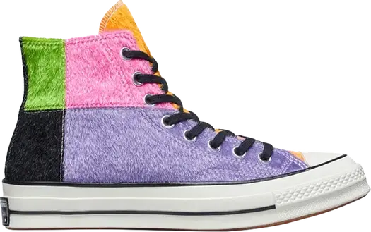 Кроссовки Converse Chuck 70 Hi Multicolor Fur, разноцветный