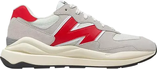 Кроссовки New Balance 57/40 'Grey Red', серый