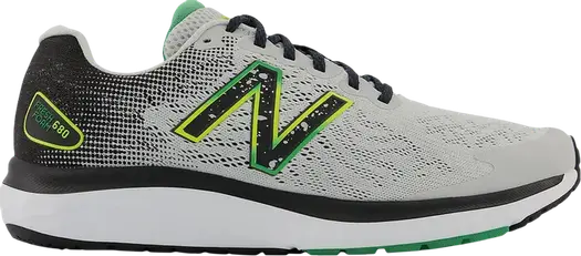 Кроссовки New Balance Fresh Foam 680v7 'Grey Lemonade', серый