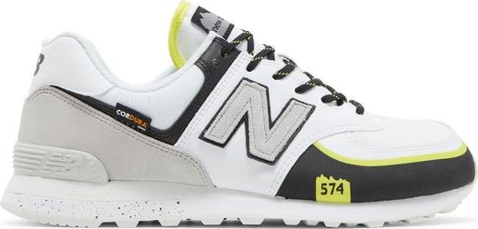 Кроссовки New Balance 574T 'White Volt', белый