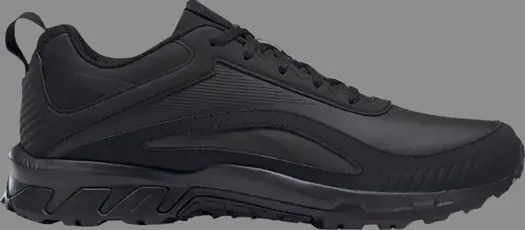Кроссовки ridgerider 6 leather 'black' Reebok, черный