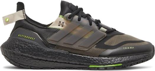 Кроссовки Adidas UltraBoost 22 Cold.RDY 'Black Solar Yellow', черный