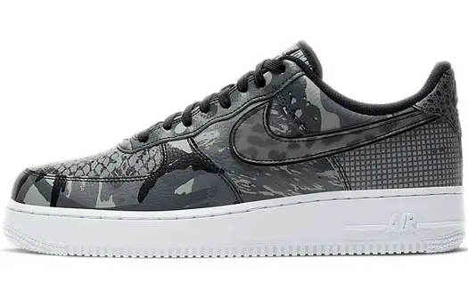 Кроссовки Nike Air Force 1 Low, черный/серый