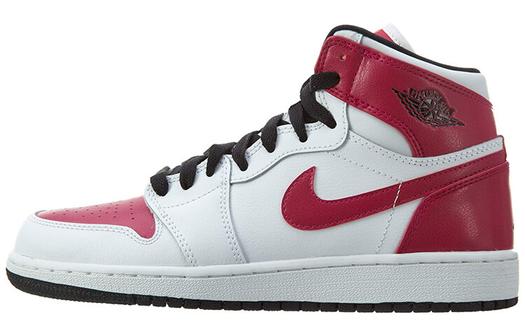 Кроссовки Jordan 1 Retro White Sport Fuchsia GS