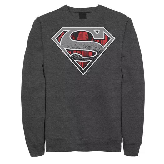 Мужской свитшот с логотипом на груди Superman Skyline DC Comics