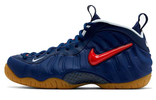 Кроссовки Nike Air Foamposite Pro Blue Void University Red