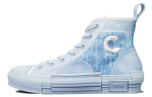 Кроссовки DIOR B23 High Top Daniel Arsham Light Blue