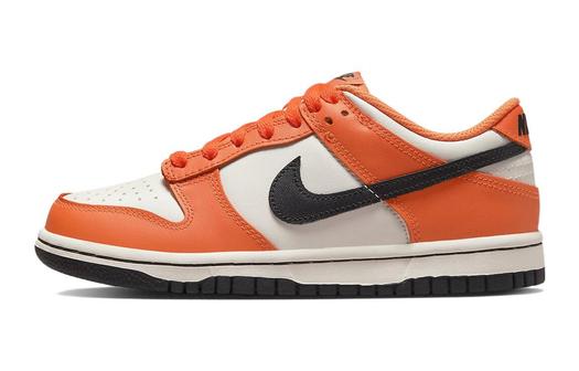 Кроссовки Nike Dunk Low, оранжевый/черный